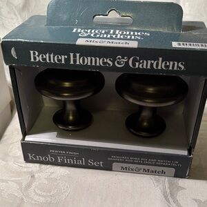 Better Homes And Gardens Pewter Finish Knob Set